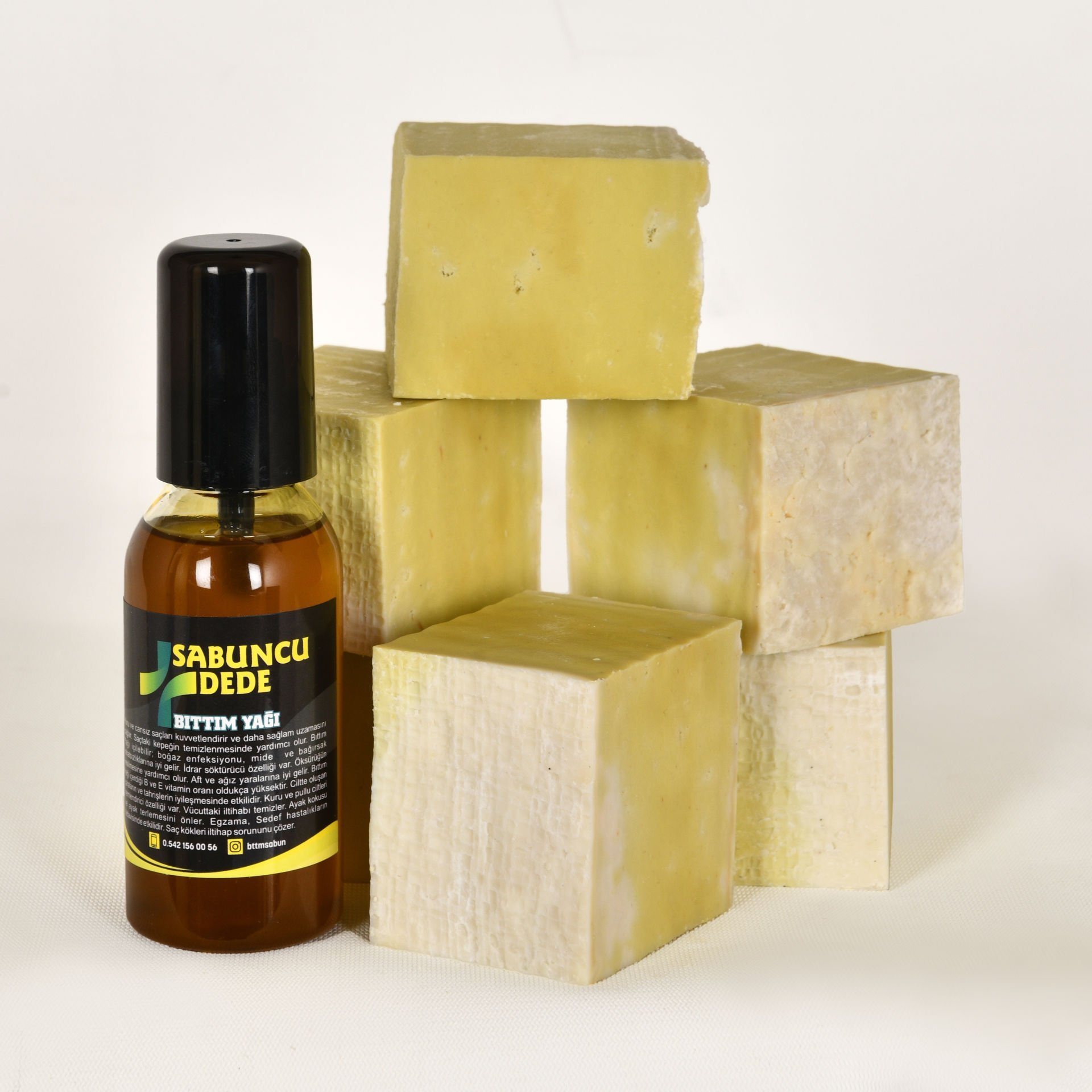 Bıttım  Sabunu 1 Kg + Bıttım Yağı 100 ml